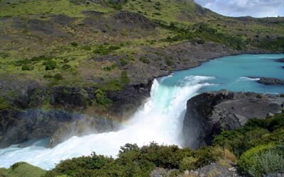 Waterfalls to see in Torres del Paine.